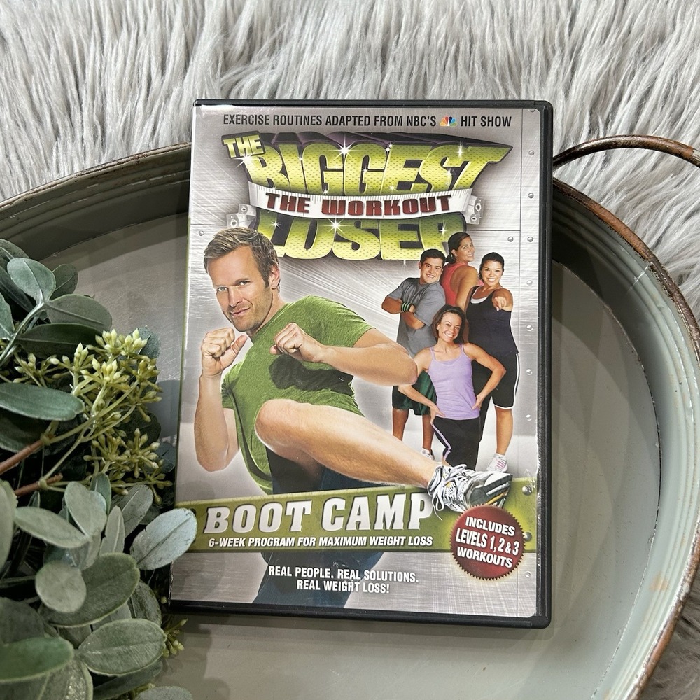 The Biggest Loser The Workout: Boot Camp DVD (Levels 1-3) - Bob Harper